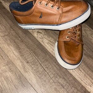 Nautica Men's Tan Boat Shoes